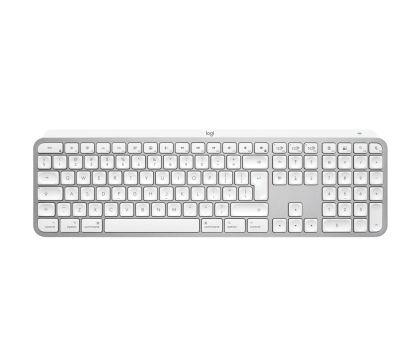 Klawiatura LOGITECH Klawiatura bezprzewodowa MX Keys S for Mac Pale Grey US 920-011638